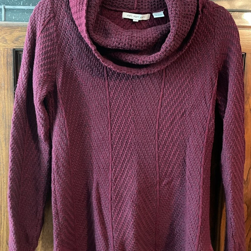 maroon Sweater